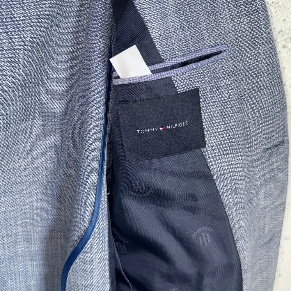 Tommy Hilfiger Men's Modern-Fit Sport Coat - color is Denim 36R $295